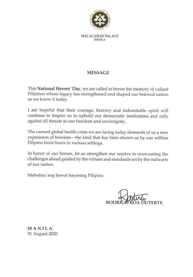 President Letterhead Philippine / Https Encrypted Tbn0 ...