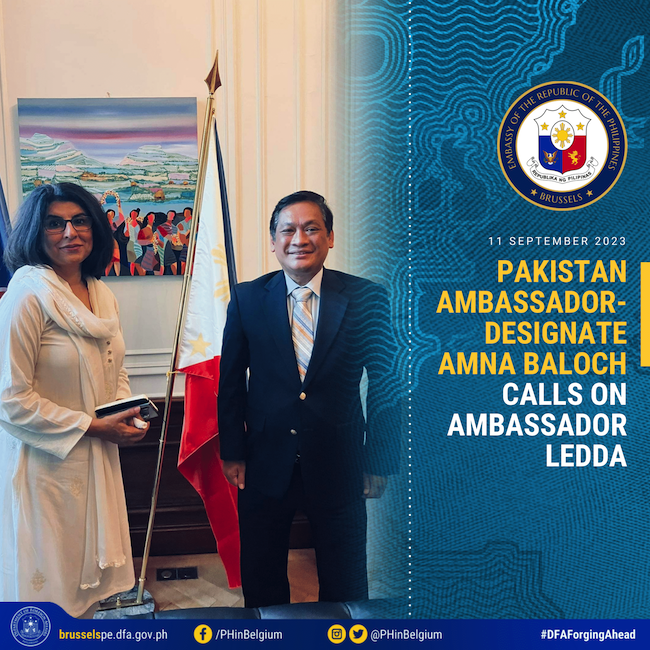 2023 09 11 Meeting with Pakistani Ambassador 1