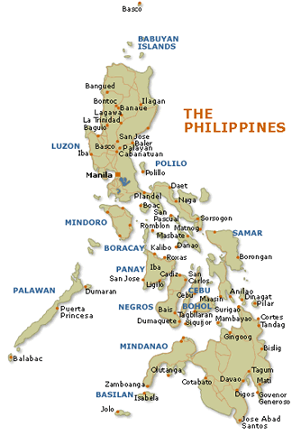 philippines map